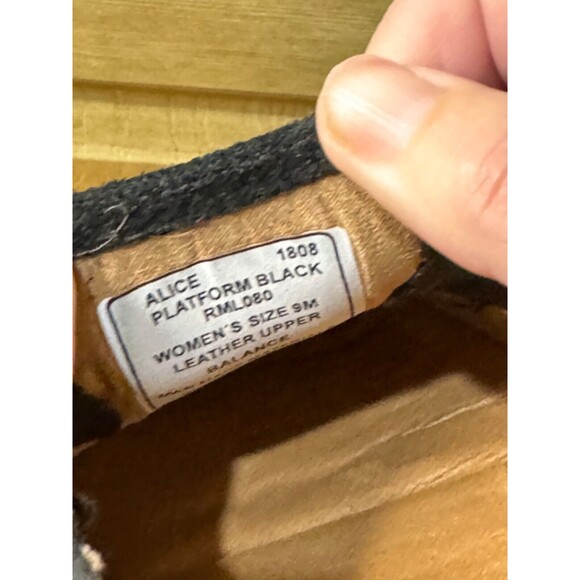 Reba by Justin RML080 Alice Black Suede Multi Color Stripe Western Sneaker 9 M - Picture 7 of 7